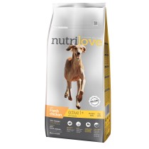 Nutrilove Active для активных собак с курицей 12 кг