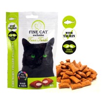 FINE CAT Filled pillows for cats HAIR & SKIN TUNA 60g