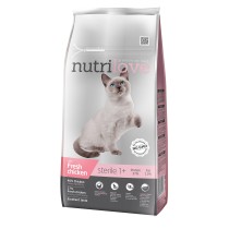 Nutrilove Полноценный корм для стерилизованных кошек со свежей курицей  7 кг