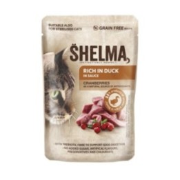 Shelma kassieine pardifileed jõhvikatega kastmes 28x85g