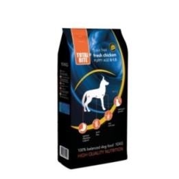 Total Bite корм для щенков без глютена и зерновых со свежей курицей  10 кг