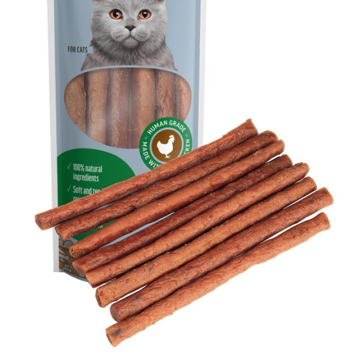 Мясные колбаски из курицы  для кошек 45g