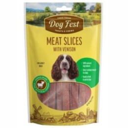 Dog Fest venison slices 90g