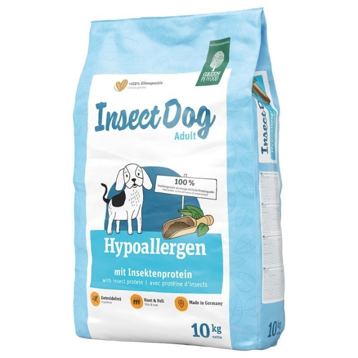 Green Dog hypoallergenic with insect protein grain-free 10kg