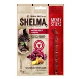 Shelma mясные колбаски из курицы  для кошек 15g