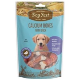 Dog Fest кальциевая косточка с утиным филе 90g