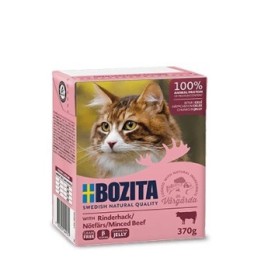 Bozita canned cat food beef chunks in jelly (64913) 6x370g