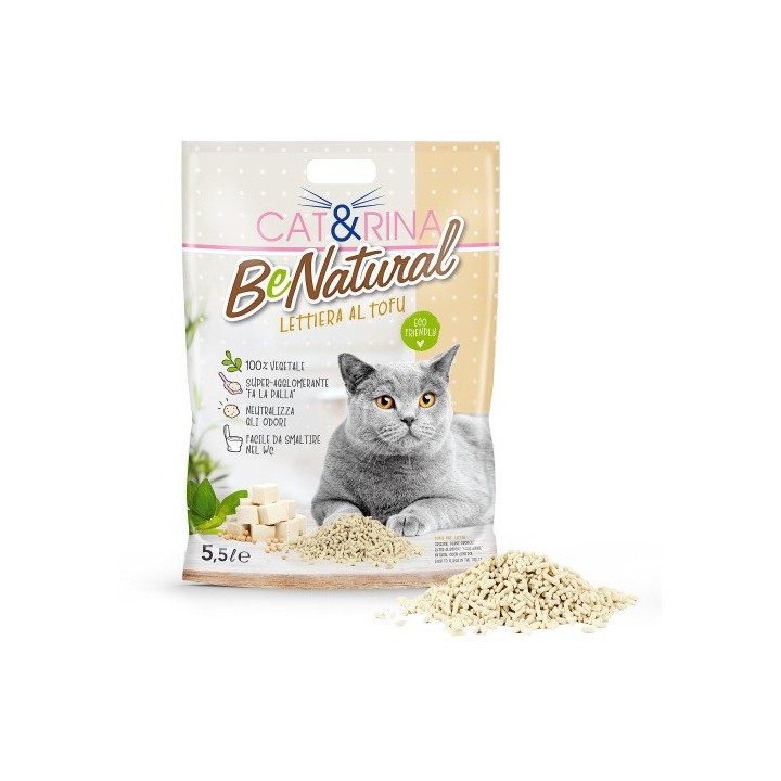 TOFU BeNatural 100% naturaalne taimekiust kassiliiv 5,5l