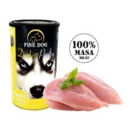 Fine Dog  консервы с птицей для собак - 100% мясо 1200g