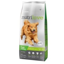 Nutrilove senior  fresh chicken 12kg