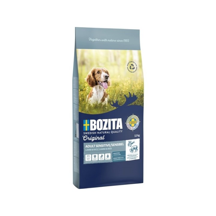 Bozita Original Adult Sensitive Digestion Lamb WF 12kg