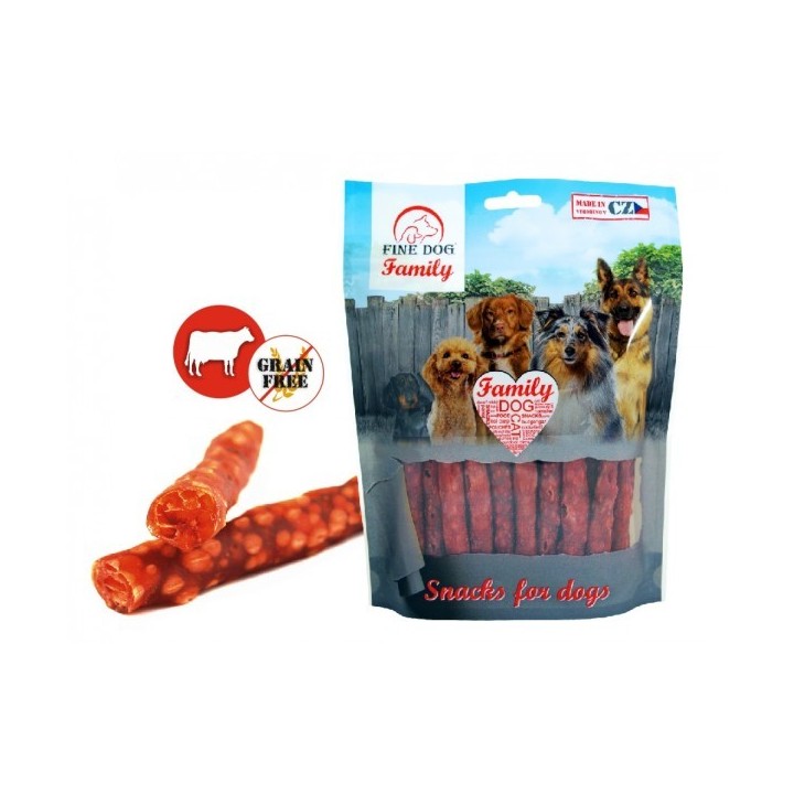 Fine Dog жевательные лакомства с говядиной для собак 150g