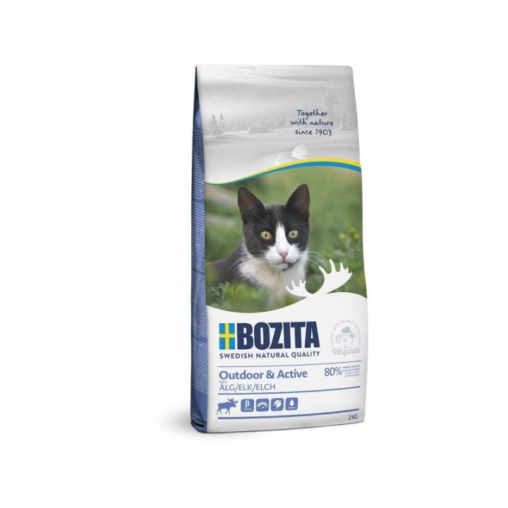 Bozita Outdoor & Active Elk cat food 2kg
