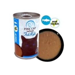 FINE CAT Exclusive Soup for cats FISH 158g