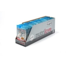 Nutrilove with salmon for sterilised cats 28X85g