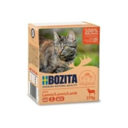 Bozita canned cat food lamb chunks in jelly 6x370g