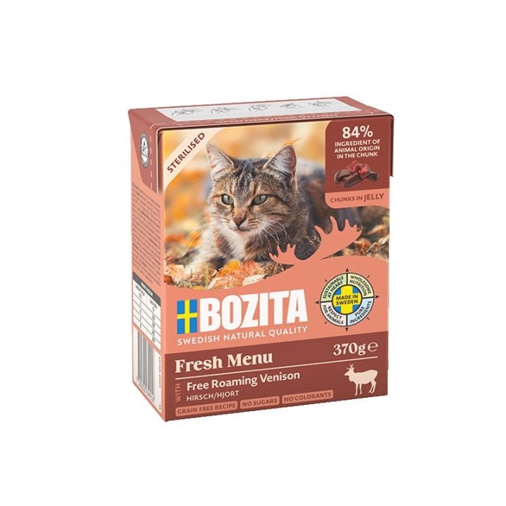 Bozita Sterilised Venison in Jelly 6x70g