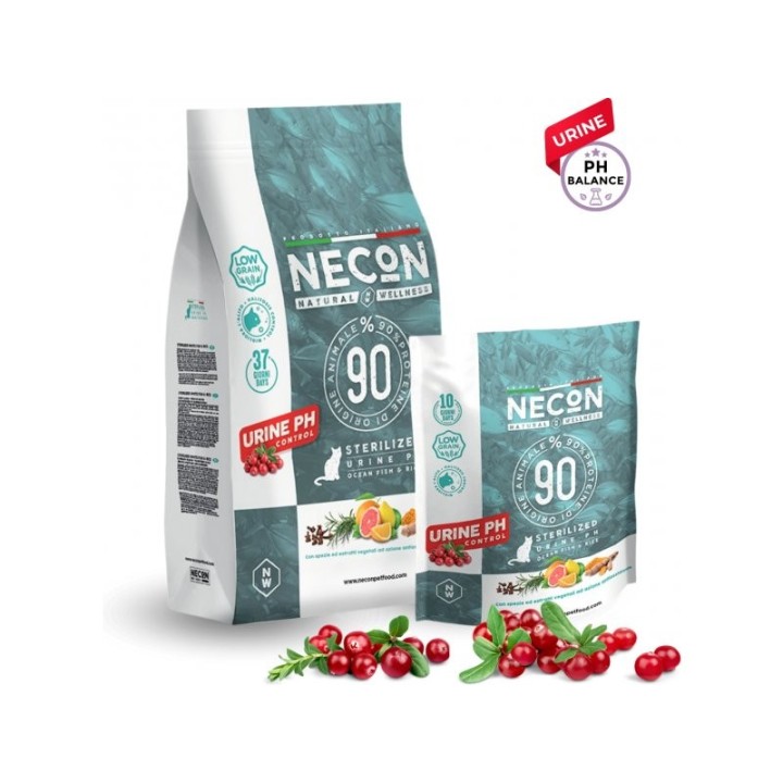 Necon valge kala ja riisiga steril.kassile urine PH1,5kg