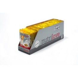 Nutrilove консервированный корм для собак: курица в соусе 28X85g
