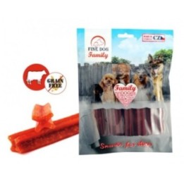 Fine Dog Family жевательные лакомства с говядиной для собак 200g