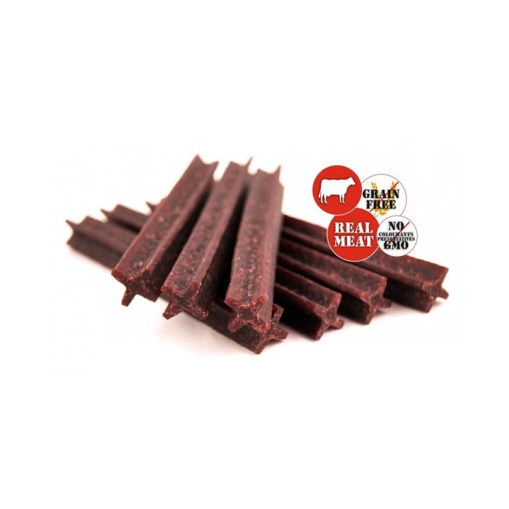 Fine Dog Family жевательные лакомства с говядиной для собак 200g