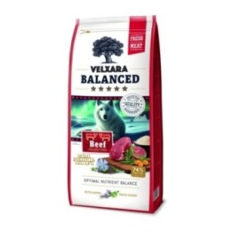 Velxara balanced  värske veiselihaga täiskasvanud koertele  750g