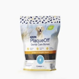 PlaqueOff Dental Bones Chicken 482g жевательное лакомство с курицей для предотвращения зубного камня у собак