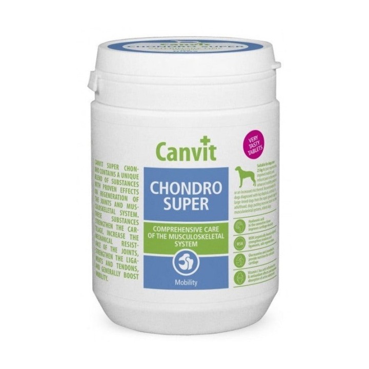 Canvit Chondro Super dietary supplement for dogs 500g