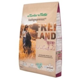 Markus-Mühle FREILAND WILD külmpressitud kuivtoit koertele ulukilihaga 5kg