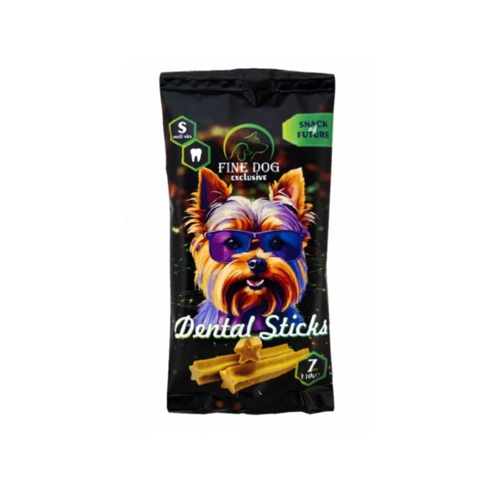 FINE DOG Exclusive hambapulgad "S" 110g (7ks)