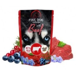 Влажный корм для собак Fine Dog, говядина, 500g