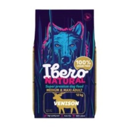 Ibero Natural grain-free, All Breed Adult with venison 12kg