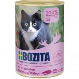 Bozita pasteet krevettidega kassile 6x400g