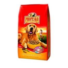 Propesko Vitality & Active Life dog food with meat, poultry and vegetables 30kg (3x10kg)