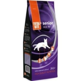 Корм для кошек старшего возраста Total Bite Cat Senior 2 кг