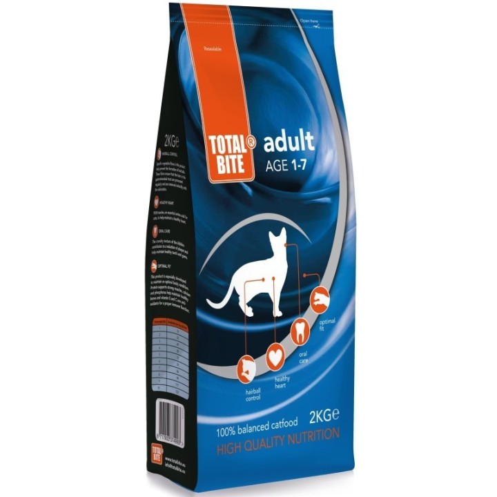 Total Bite Cat Adult 2kg