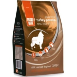 Total Bite Turkey & Potato gluten-free dog food 3kg