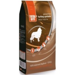 Total Bite Turkey & Potato gluten-free dog food 12 kg