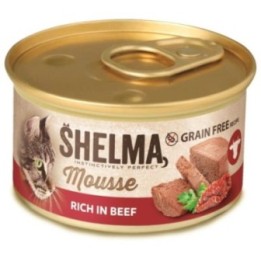 Mousse Shelma с говядиной, помидорами и петрушкой, 12 x 85 г