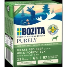 Bozita Purely Paté Adult Beef & Elk 6x370g