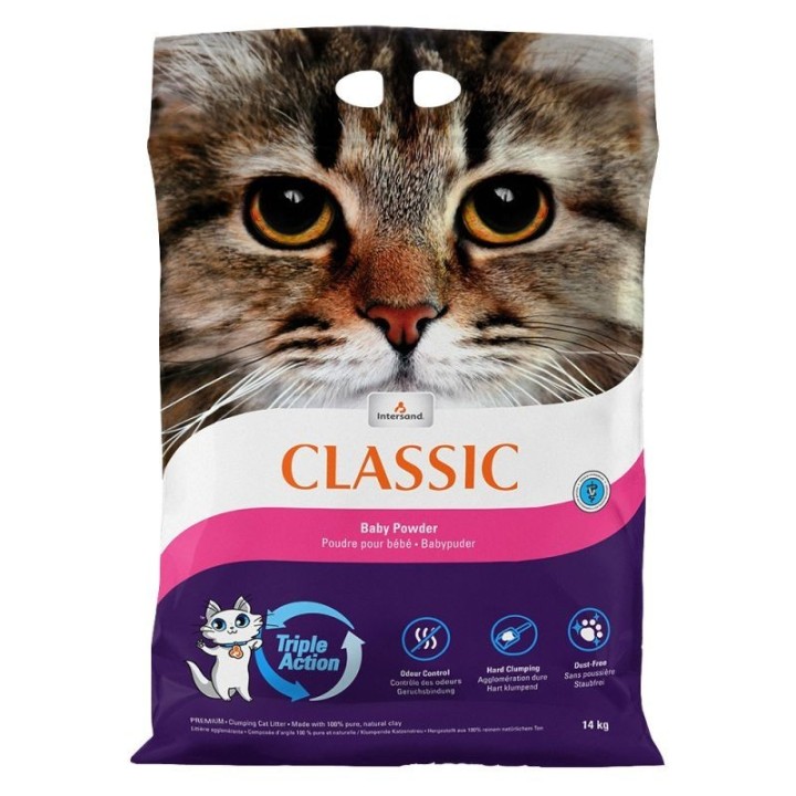 Intersand Classic Baby Powder paakuv kassiliiv 14kg