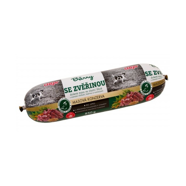 Chejn BARRY  ulukilihavorst , köögiviljade, kaera, nõgese ja rosmariiniga – 850 g