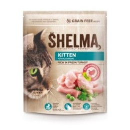 Shelma kitten food with fresh turkey, grain-free 750g