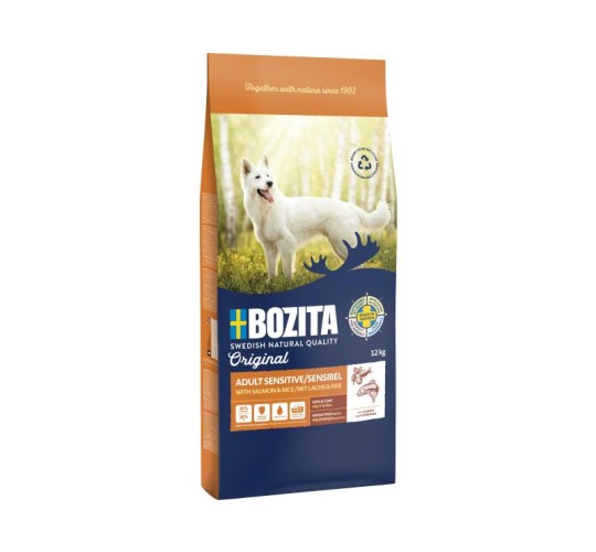 Bozita Original Adult Sensitive Skin&Coat WF 12kg