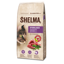 Shelma steril.kassidele värske loomalihaga,tervaviljavaba 8kg