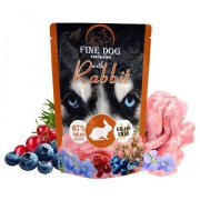 Fine Dog märgtoit küülikuliha, mustikate ja jõhvikatega 500 g