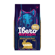 Ibero Natural teraviljavaba, All Breed Adult küülikuga 12kg
