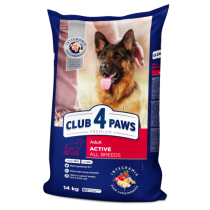 Club 4 paws koeratoit aktiivsetele koertele 14kg