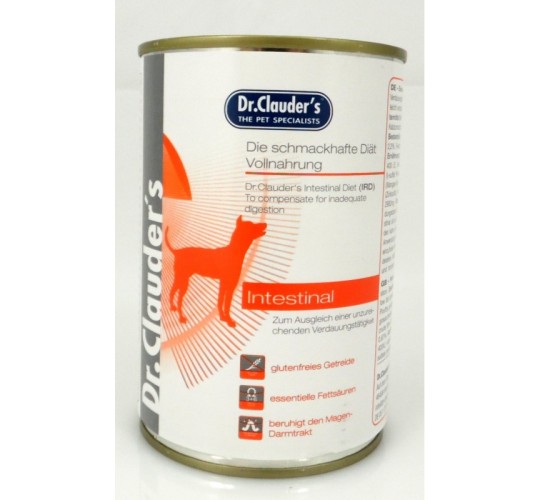 Dr Claudersi dieetkonserv soolehaigustega koertele, 400 g